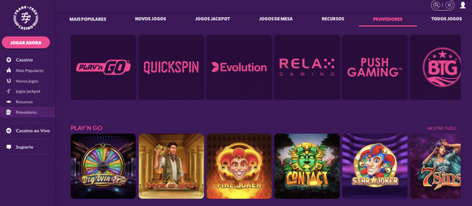 Os jogos de casino online do liga bwin 23passagem para las vegasson são certamente um dos seus triunfos, pois existem mais de 4500 jogos para escolher, claro, de fornecedores como 1X2 Gaming, Evoplay, Evolution e NetEnt, além de mais de 30 outros jogos.